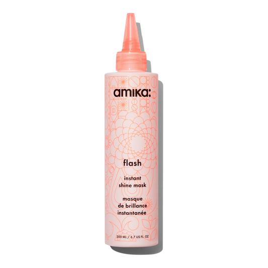 flash instant shine mask for shiny hair - 6.7 oz / 200 ml