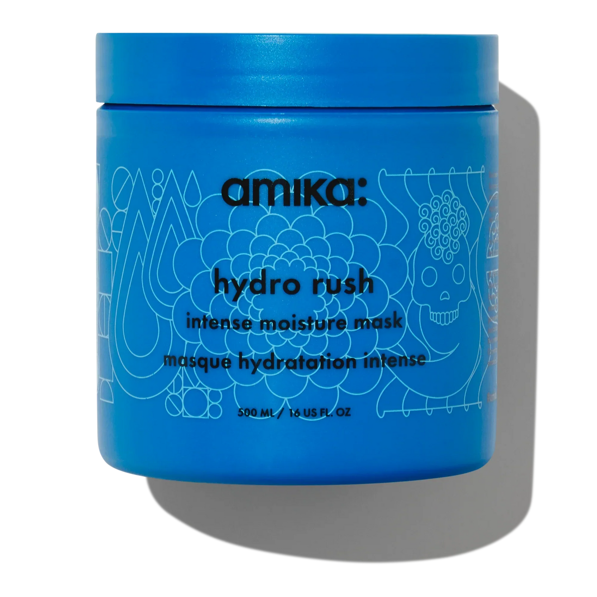 hydro rush intense moisture hair mask with hyaluronic acid - 8 oz / 250 ml