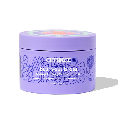 bust your brass toning + strength repair mask - 8 oz / 250 ml