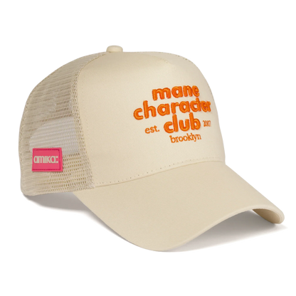 mane character trucker hat