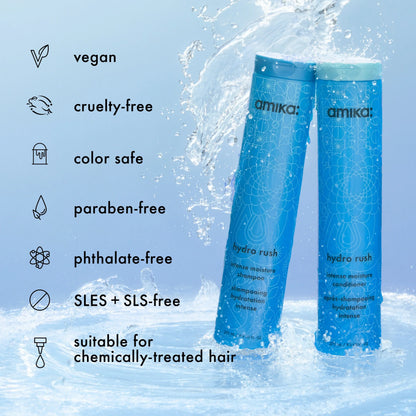 hydro rush intense moisture shampoo - 9.2 oz / 275 ml