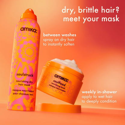 travel-sized soul-utions soulstruck, perk up dry shampoo + soulfood travel haircare set