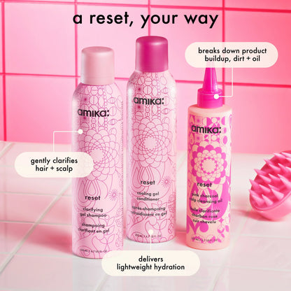 reset clarifying + cleansing gel shampoo - 6.7 oz / 200 ml