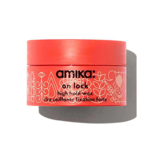 on lock high hold hair wax