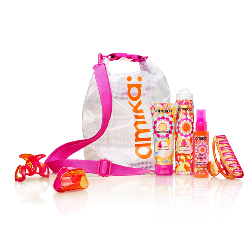 amika on-the-go signatures + accessories set