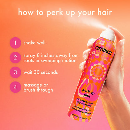 perk up plus extended clean dry shampoo (perk up plus) - 9.5 oz / 358 ml